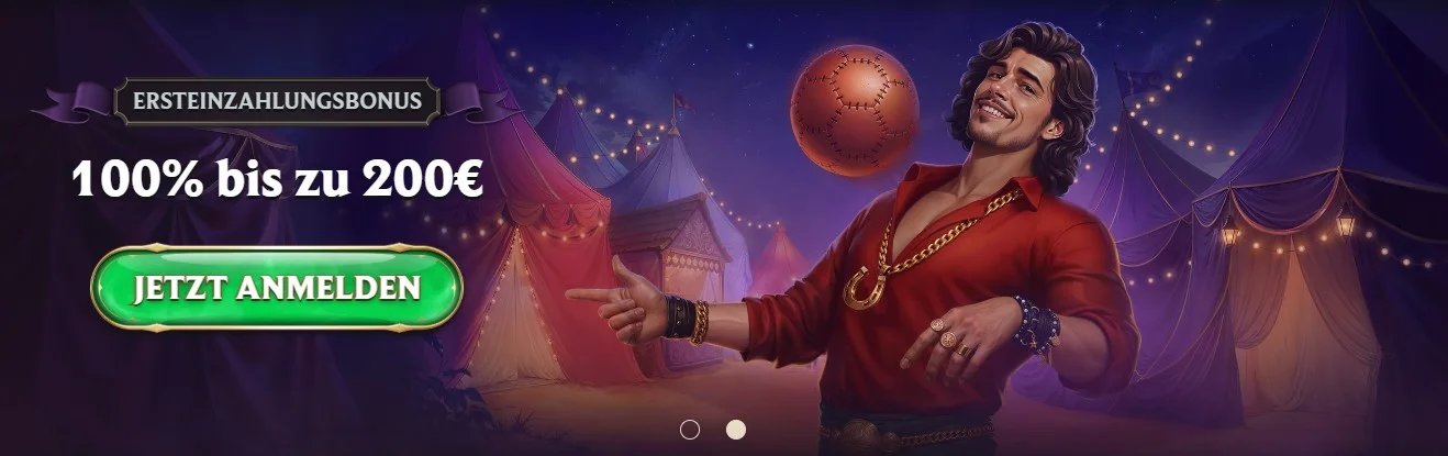 Astromania casino banner