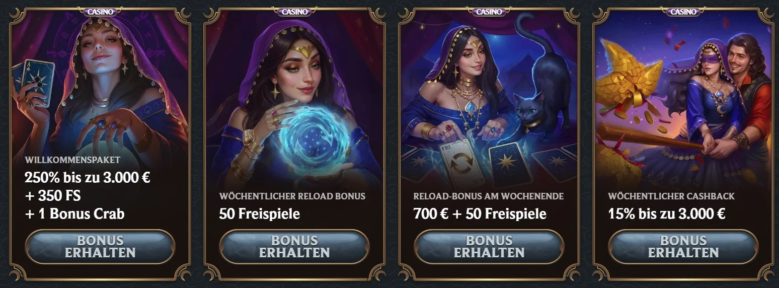 Boni und Aktionen